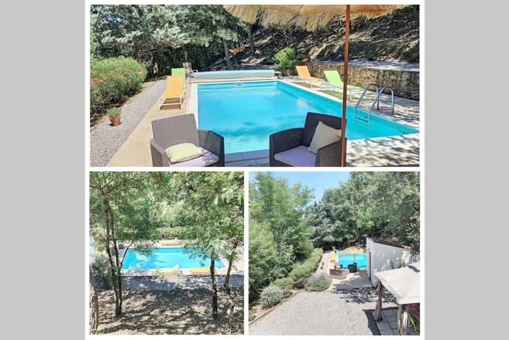 Maison Avec Piscine Chauffee Entre Mer Et Montagne Montauriol  Eksteriør billede